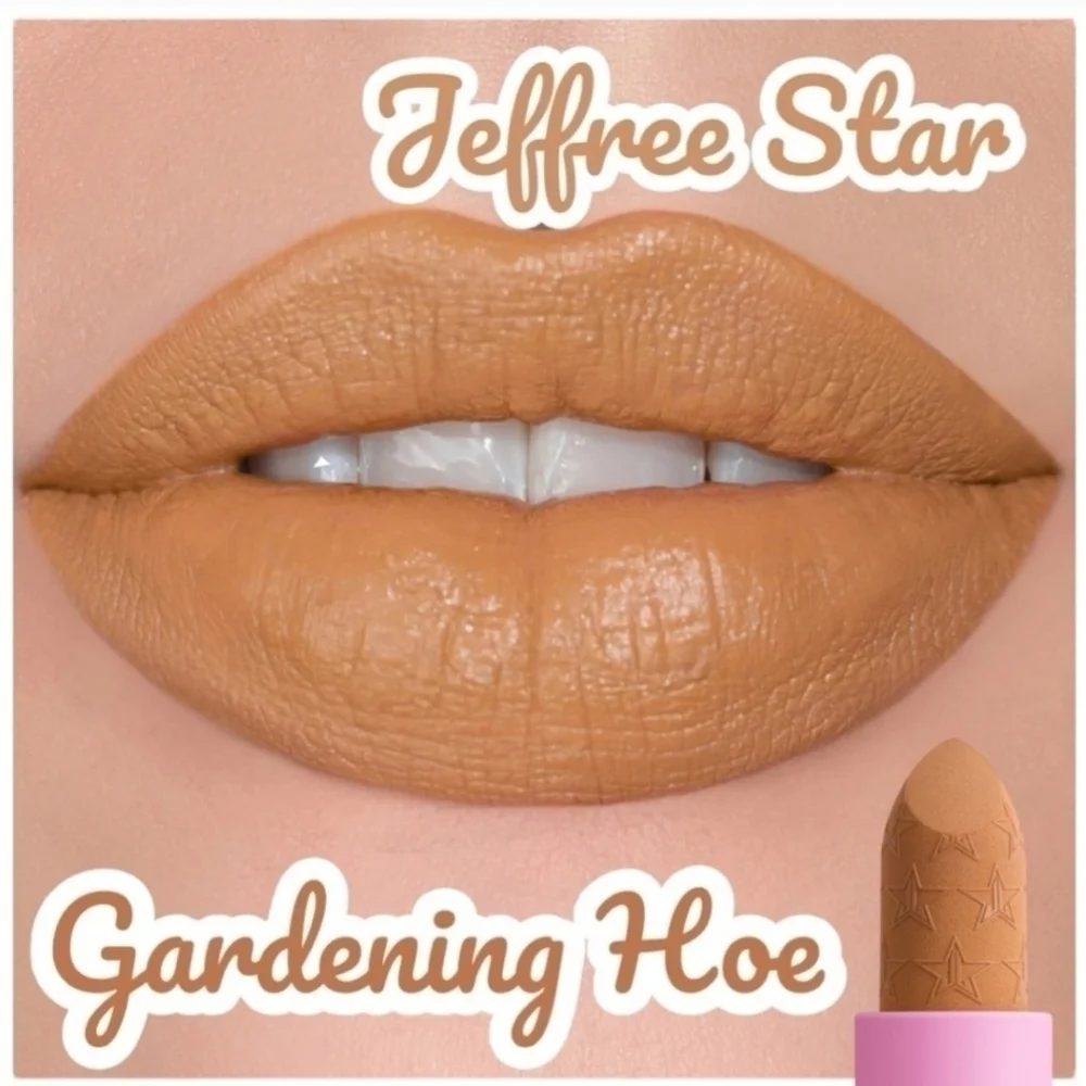 Jeffree Star Velvet Trap Gardening Hoe💄 Lipstick Nude Lip Stick Matte